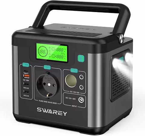 SWAREY S500 con panel solar 100W